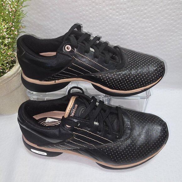 REEBOK GORTEX EASYTONE TRAINERS WATERPROOF POWER WALKING SHOES YOGA SIZE 6 - Picture 3 of 9